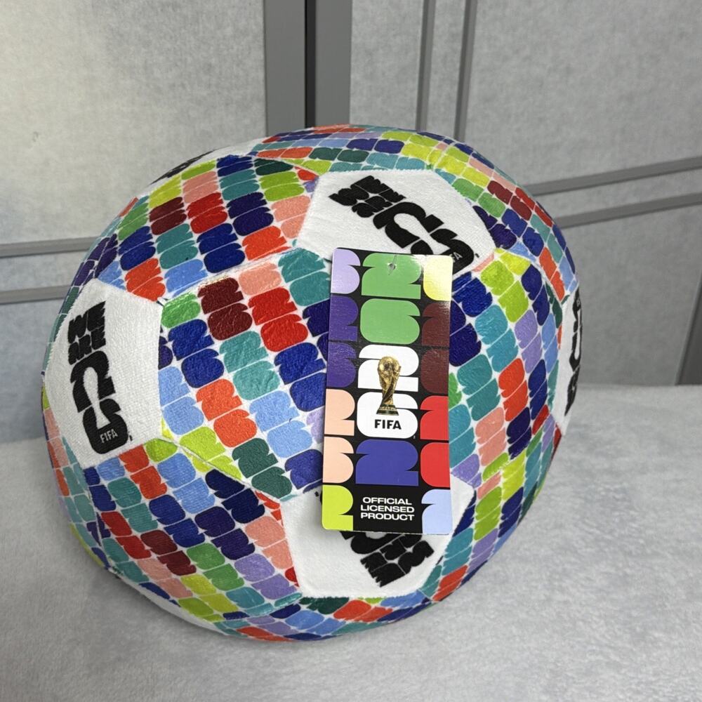 Brand New! ‘We Are FIFA’ World Cup 2026 USA 9-Inch Plush Licensed Soccer Ball